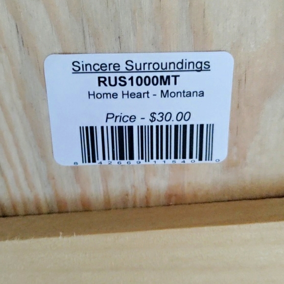 Montana sign NEW with tags - Picture 4 of 5